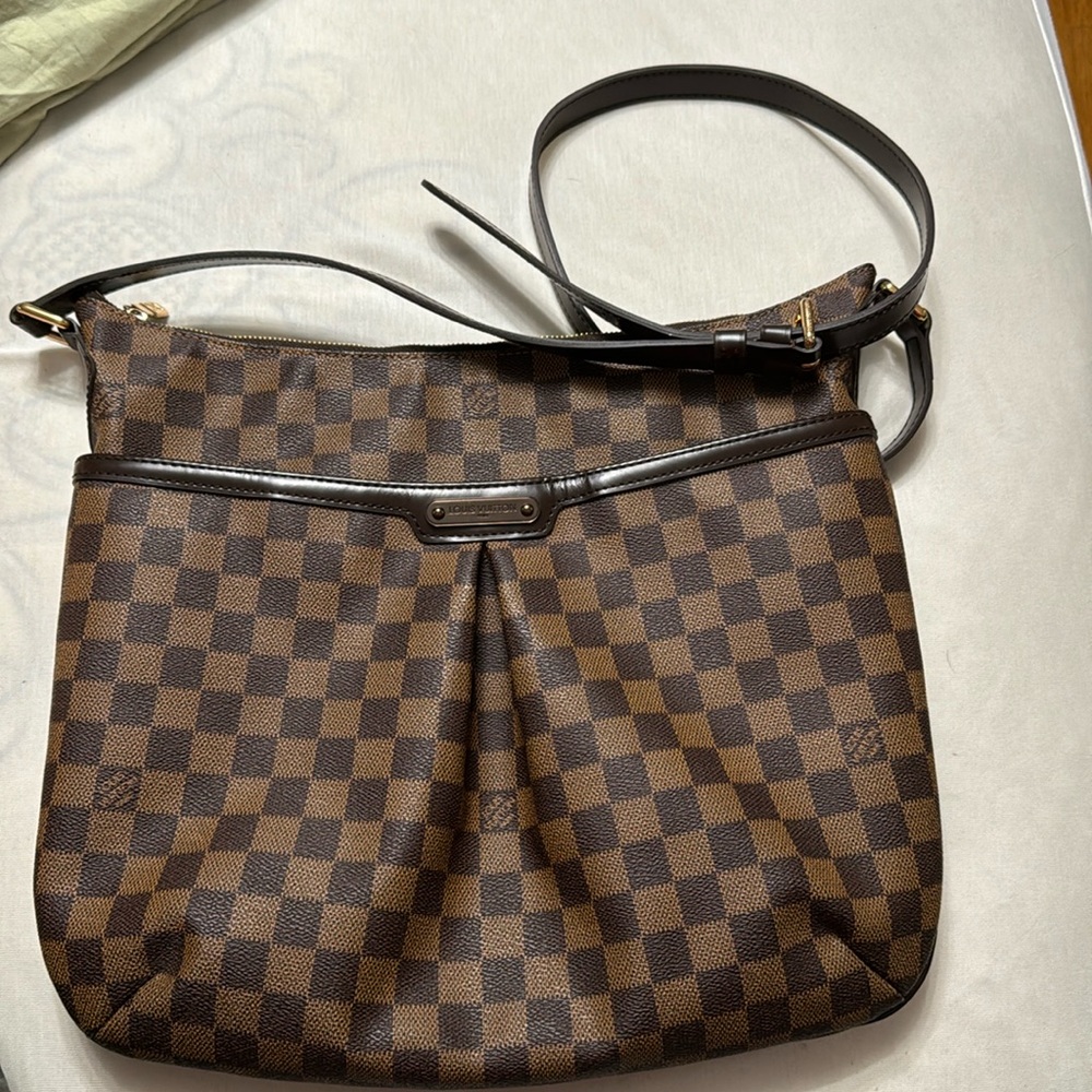 Lv Bloomsbury damier ebene gm crossbody bag